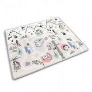 Salteluta de joaca 180 x 150 x 1.5 cm nukido nk-342 - bej edeedi734201