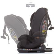 Scaun auto chipolino techno 0-36 kg ebony cu sistem isofix hubstkth02301eb
