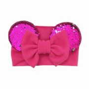 Bentita lata pentru fetite - Urechiuse cu paiete ADVCD-b021-be2