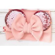 Bentita lata pentru fetite - Urechiuse cu paiete ADVCD-b021-be2