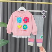 Compleu pentru fetite - Pink flower LI1283-de5