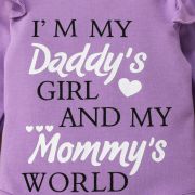 Compleu pentru fetite cu body lila - parents love (marime disponibila: 12-18 luni (marimea 21 incaltaminte)) md1502-de.12-18 luni (marimea 21 incaltaminte)