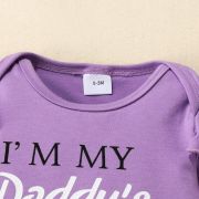 Compleu pentru fetite cu body lila - parents love (marime disponibila: 12-18 luni (marimea 21 incaltaminte)) md1502-de.12-18 luni (marimea 21 incaltaminte)