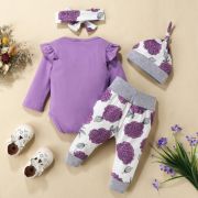 Compleu pentru fetite cu body lila - parents love (marime disponibila: 12-18 luni (marimea 21 incaltaminte)) md1502-de.12-18 luni (marimea 21 incaltaminte)