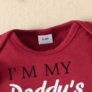 Compleu pentru fetite cu body visiniu - parents love (marime disponibila: 12-18 luni (marimea 21 incaltaminte)) mb1504-de.12-18 luni (marimea 21 incaltaminte)