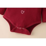Compleu visiniu pentru fetite - i got it from my mama (marime disponibila: 3-6 luni (marimea 18 incaltaminte)) mbyu001-4-r2.3-6 luni (marimea 18 incaltaminte)
