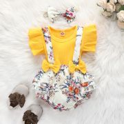Costumas cu bluzita galbena si pantalonasi bufanti (marime disponibila: 9-12 luni (marimea 20 incaltaminte)) mbrz226-1-de2.9-12 luni (marimea 20 incaltaminte)