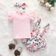 Costumas cu bluzita roz pentru fetite MDRZ226-2-de2