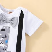 Costumas cu body pentru baietei - first dino (marime disponibila: 9-12 luni (marimea 20 incaltaminte)) mdt0032.9-12 luni (marimea 20 incaltaminte)