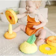 Jucarie bebe ananas de stivuit - okemd30743