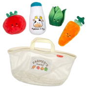 Set de jucarii pentru bebelusi cosuletul fermierului - okemd30730