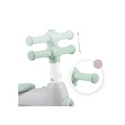Bicicleta cu lumini, sunet si difuzor de balonase, Momi Tobis - Grey KRTROBI00043