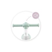 Bicicleta cu lumini, sunet si difuzor de balonase, Momi Tobis - Grey KRTROBI00043