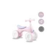 Bicicleta cu lumini, sunet si difuzor de balonase, Momi Tobis - Pink KRTROBI00042