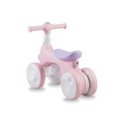 Bicicleta cu lumini, sunet si difuzor de balonase, Momi Tobis - Pink KRTROBI00042