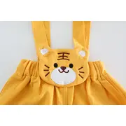 Salopeta galben mustar pentru baietei - Lion LI1324-de5