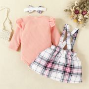 Sarafan cu body roz somon (marime disponibila: 9-12 luni (marimea 20 incaltaminte)) am1524-de2.9-12 luni (marimea 20 incaltaminte)