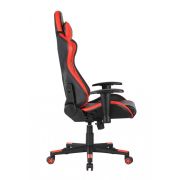 Scaun gaming gn90 indianapolis, suport lombar, perna tetiera, cotiere reglabile, rotativ, mecanism multiblock, 150 kg, negru/rosu drm4282