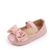 Pantofiori cu fundita, roz, din lac MDD2778-2-p24