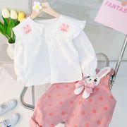 Salopeta roz cu buline - Bunny AM1303-de5