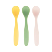 Badabulle - set de 3 lingurite flexibile, pastel bbbb005420