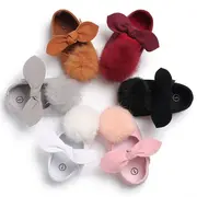 Balerini bebelus cu pampon (Culoare: Negru, Marime: 1) JEMdrl1278