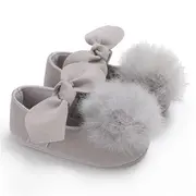 Balerini bebelus cu pampon (Culoare: Negru, Marime: 3) JEM3drl1278