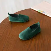 Balerini tip piele intoarsa (Culoare: Mustar, Marime: 22) JEMdrl180