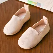 Balerini tip piele intoarsa (Culoare: Rosu, Marime: 22) JEMdrl157