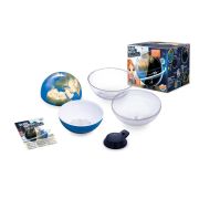 Glob terestru ziua - luminile oraselor noaptea bk7347