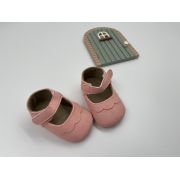 Pantofiori bebelus (Culoare: Roz, Marime: 0-6 Luni) JEMf55a9