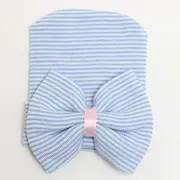 Caciulita subtire de nou-nascut cu funda (Culoare: Roz/Alb) JEMcasubfun5