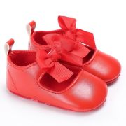 Pantofiori cu fundita (Culoare: Auriu, Marime: 12-18 Luni) JEMf55ab5