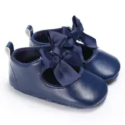 Pantofiori cu fundita (Culoare: Negru, Marime: 12-18 Luni) JEMf55ab2