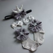Set 4 piese - sosete cu accesorii (Model: D) JEM4setpiese4