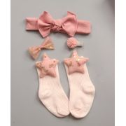 Set 4 piese - sosete cu accesorii (Model: F) JEM4setpiese7