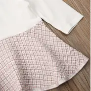 Set sacou cu rochita (Marime: 110, Culoare: Negru cu alb) JEM36set10