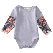 Body cu tatuaj (Culoare: Gri, Marime: 90) JEMdrl183