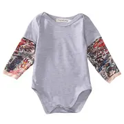 Body cu tatuaj (Culoare: Gri, Marime: 90) JEMdrl183