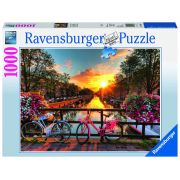 PUZZLE BICICLETE IN AMSTERDAM, 1000 PIESE - ARTRVSPA19606