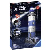 Puzzle Farul Noaptea, 216 Piese - ARTRVS3D12577