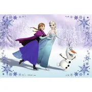 PUZZLE FROZEN SURORI PENTRU TOTDEAUNA, 2x24 PIESE - ARTRVSPC09115
