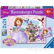 PUZZLE PRINTESA SOFIA, 2x24 PIESE - ARTRVSPC09086