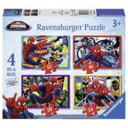 Puzzle Spiderman, 4 Buc In Cutie, 12/16/20/24 Piese - ARTRVSPC07363