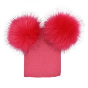 Caciulita cu pampoane (Culoare: Negru/Maro) JEMdrl295