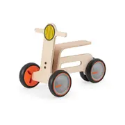 Bicicleta cu 3 roti pentru copii Tribike, MamaToyz, lemn natural, fara pedale JEMMtyz_tribike