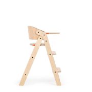 Scaun de masa multifunctional pentru bebelusi, MamaToyz, pliabil, cu masuta, transformabil, lemn, 6 luni - adolescent, natur JEMMtyz_muchair_nat