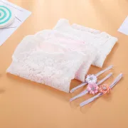 Set pentru poze - body plus bentita pentru nou nascut (Culoare: Somon) JEMdrl_setpoze3