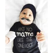Tricou copii negru "Ain't No Mama" (Marime: 100) JEMdrl_trano2
