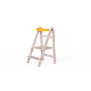 Turn de invatare-Learning Tower din lemn, pliabil MamaToyz, galben JEMMtyz_fold_bird